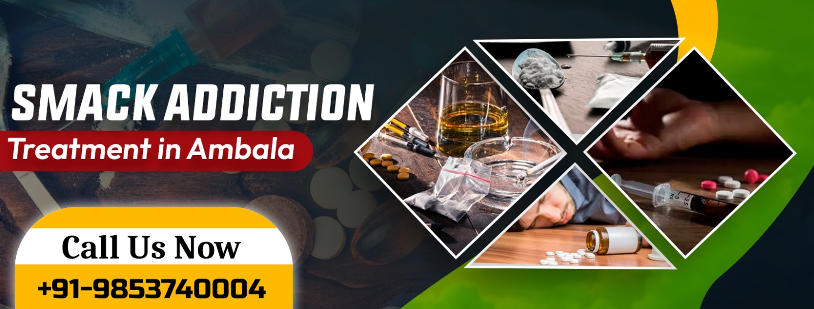 Smack Addiction Treatment in Ambala