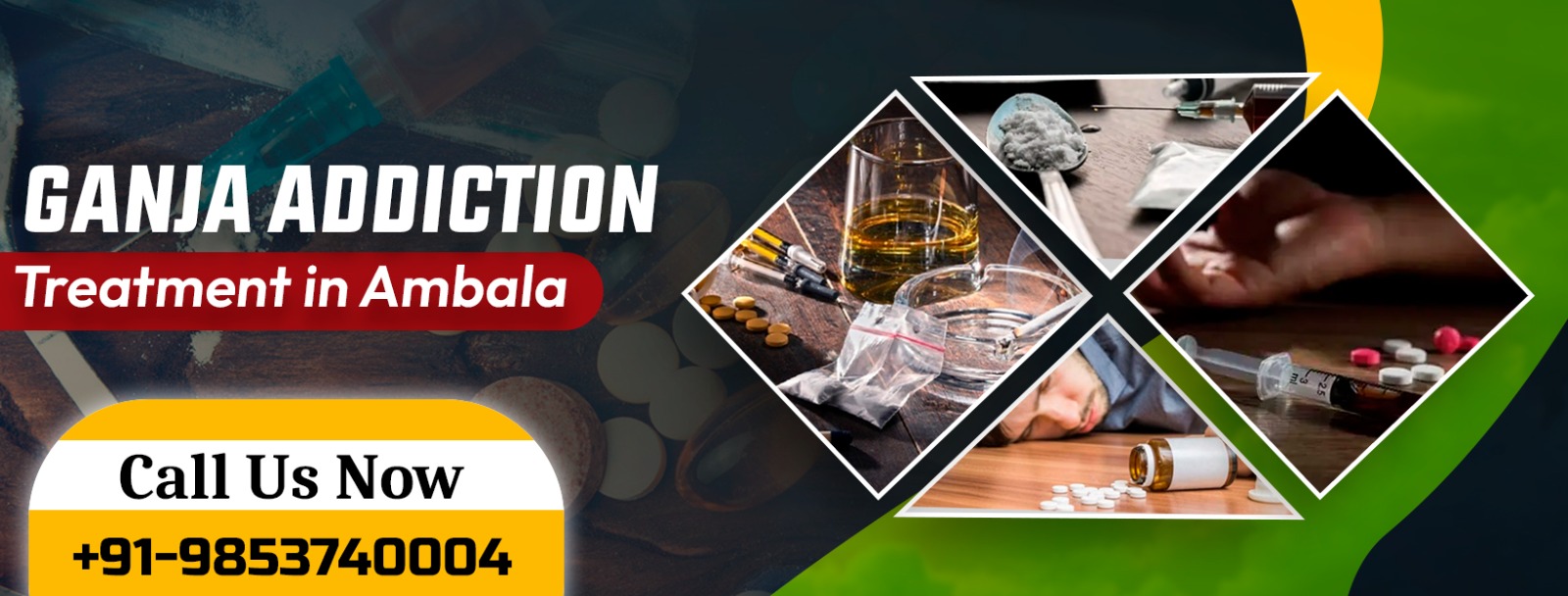 Ganja Addiction Treatment in Ambala